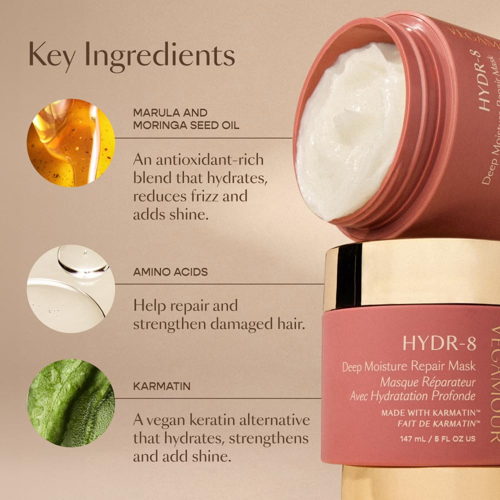Sans sulfates et vegan, HYDR-8 respecte une routine propre