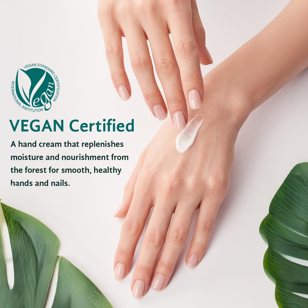 VEGAN J. Crème mains sans film gras, finition légère.