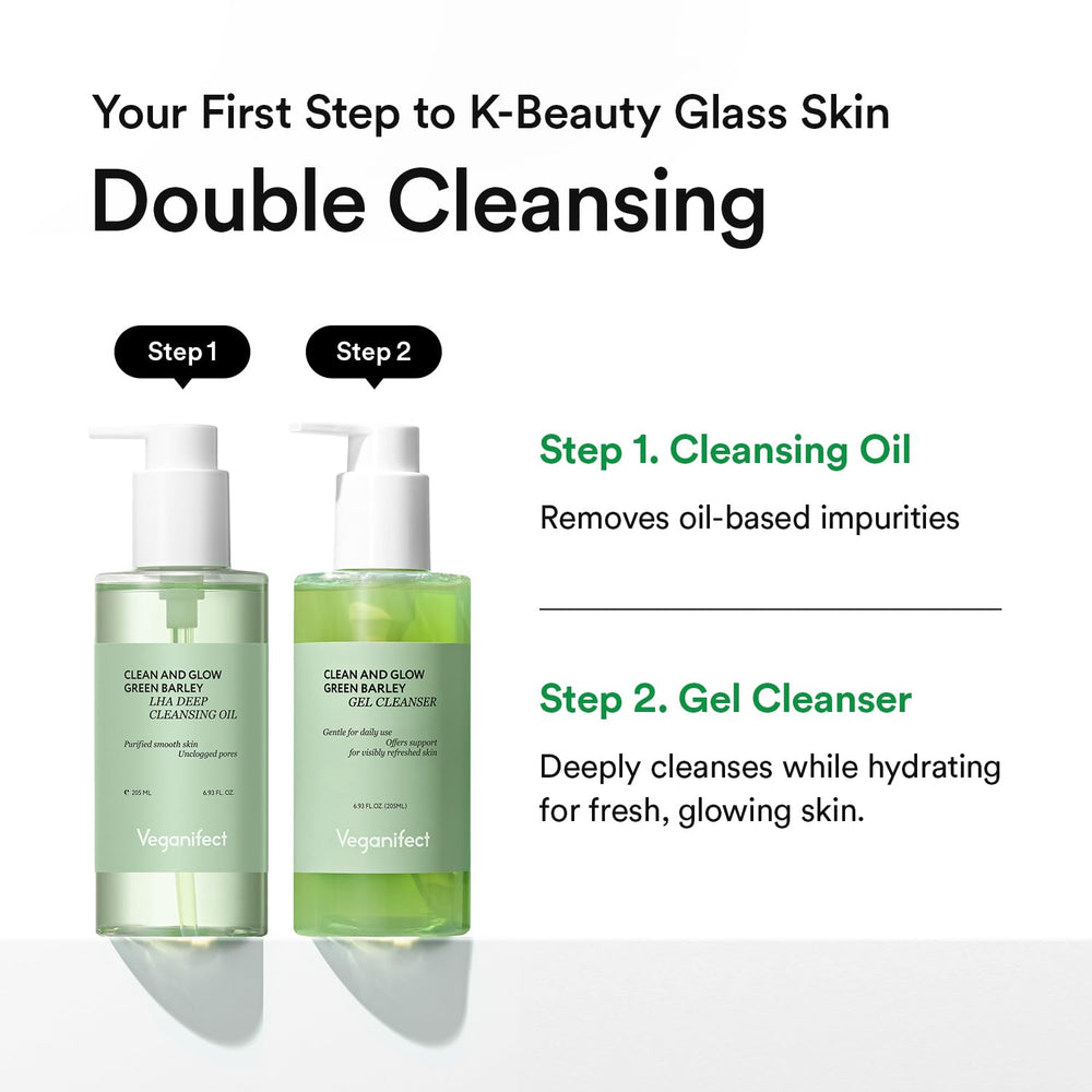 Application massage scene with VEGANIFECT Hydrating Light Cleansing Oil