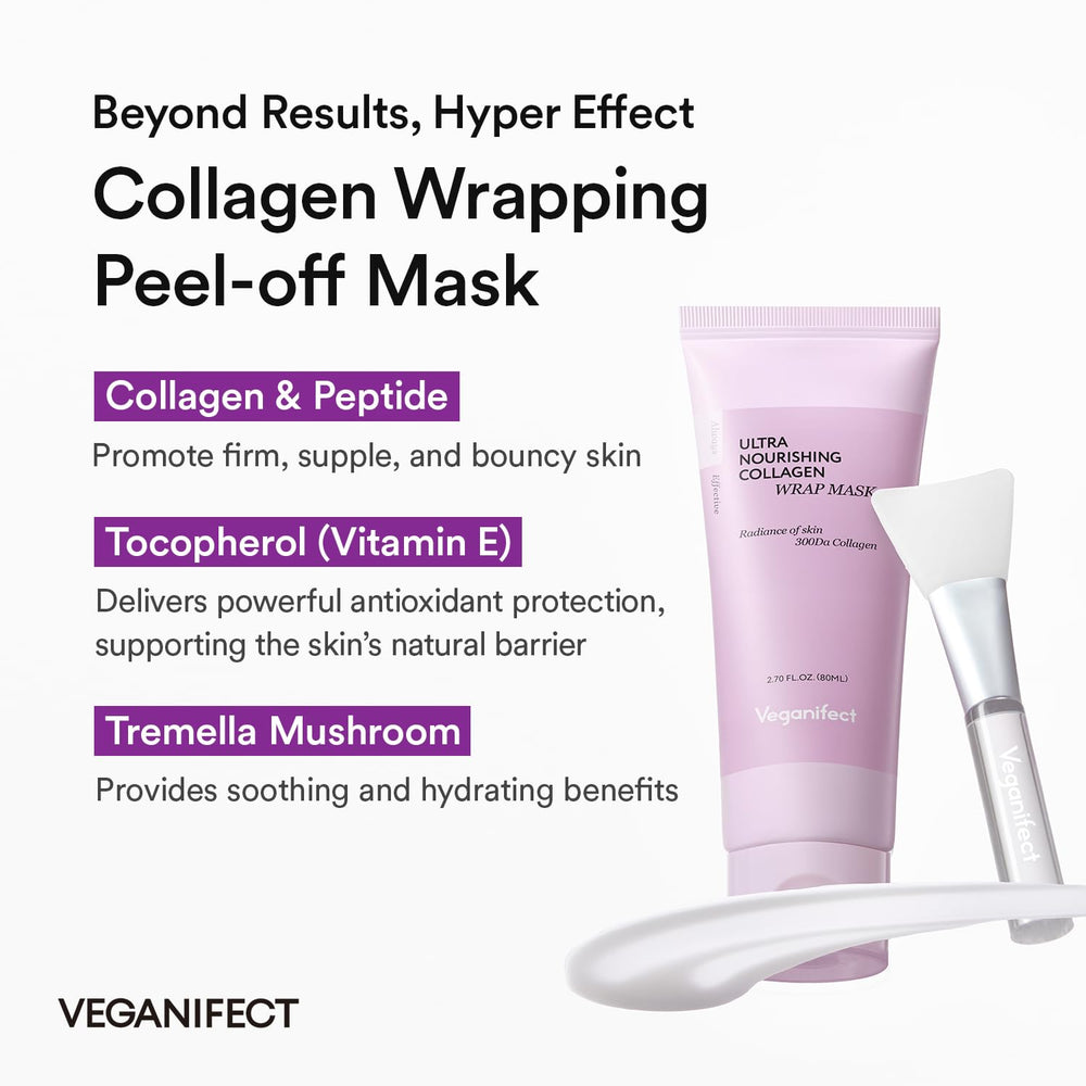 Masque VEGANIFECT crème qui se transforme en film pour absorption rapide