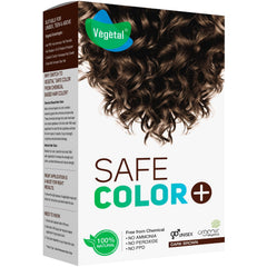 Vegetal SafeColor colorant-cheveux brun foncé pour une couleur naturelle et durable.