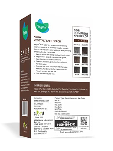 Préparation de la pâte colorante Vegetal SafeColor, texture prête à utiliser.