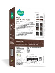 Préparation de la pâte colorante Vegetal SafeColor, texture prête à utiliser.