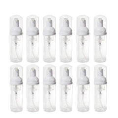 VEIDIA bouteilles mini-moussantes transparentes, parfaites pour le voyage et l'organisation.