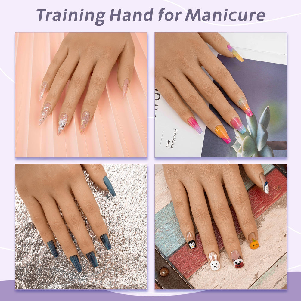 Kit pratique Veikmv pour formation nail art et pratique répétée
