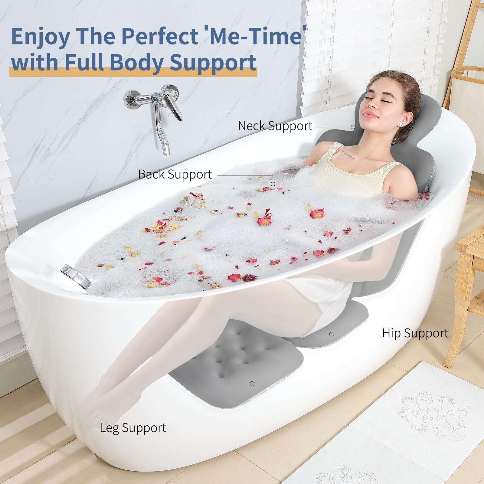 VEILS garnissage-epais-confort-bain procure une sensation moelleuse enveloppante