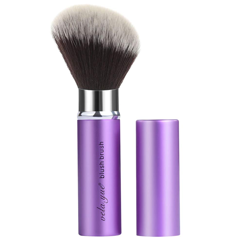 Pinceau blush en angle Vela.Yue, précision pour un contour naturel.