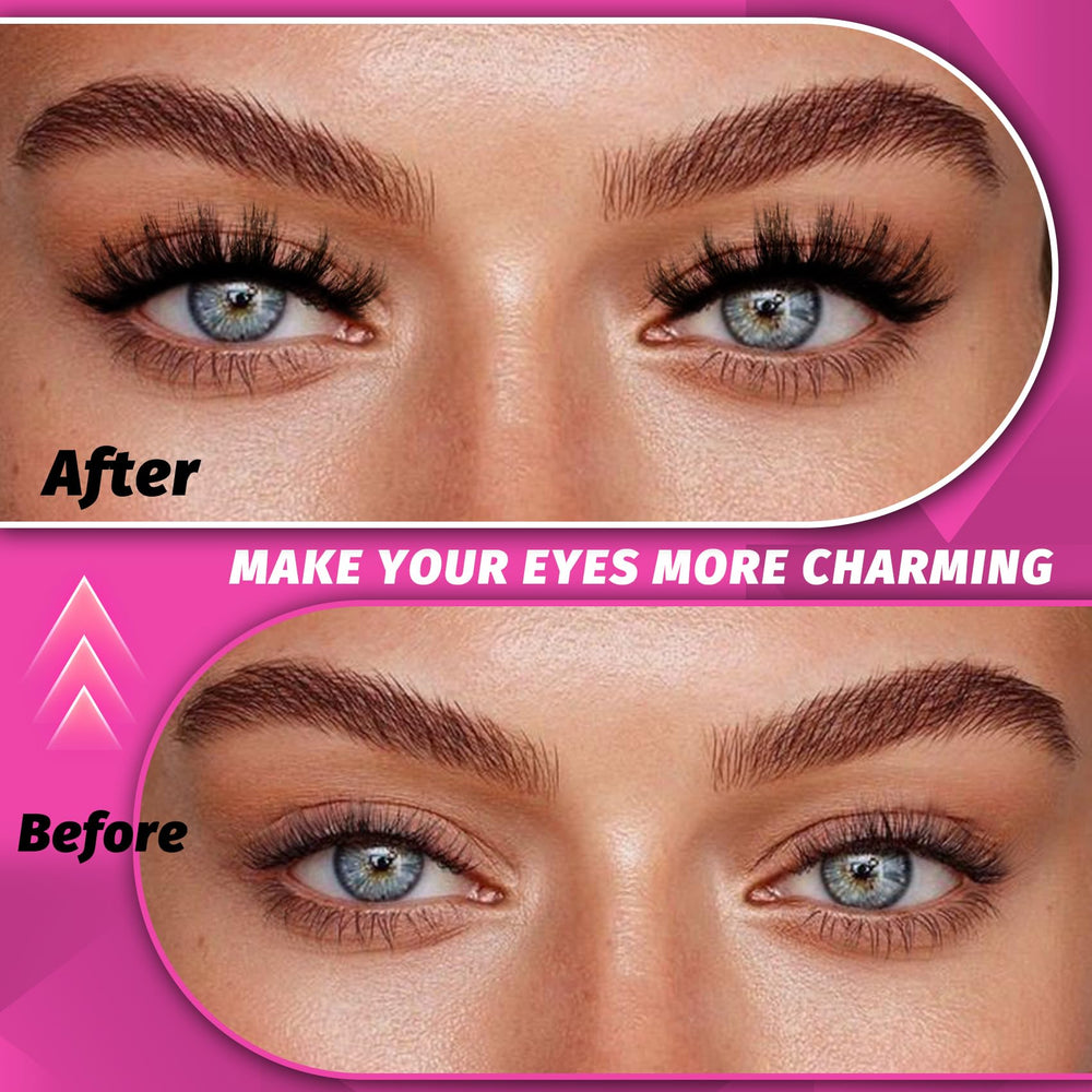 Pose facile pour débutants avec les cils Veleasha 5D duveteux volume