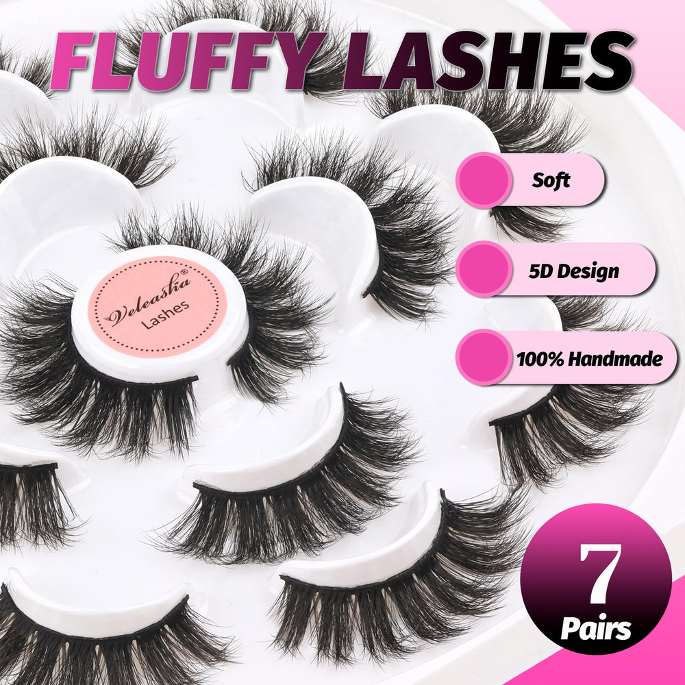 Idéal pour des occasions variées grâce au volume Veleasha 5D duveteux