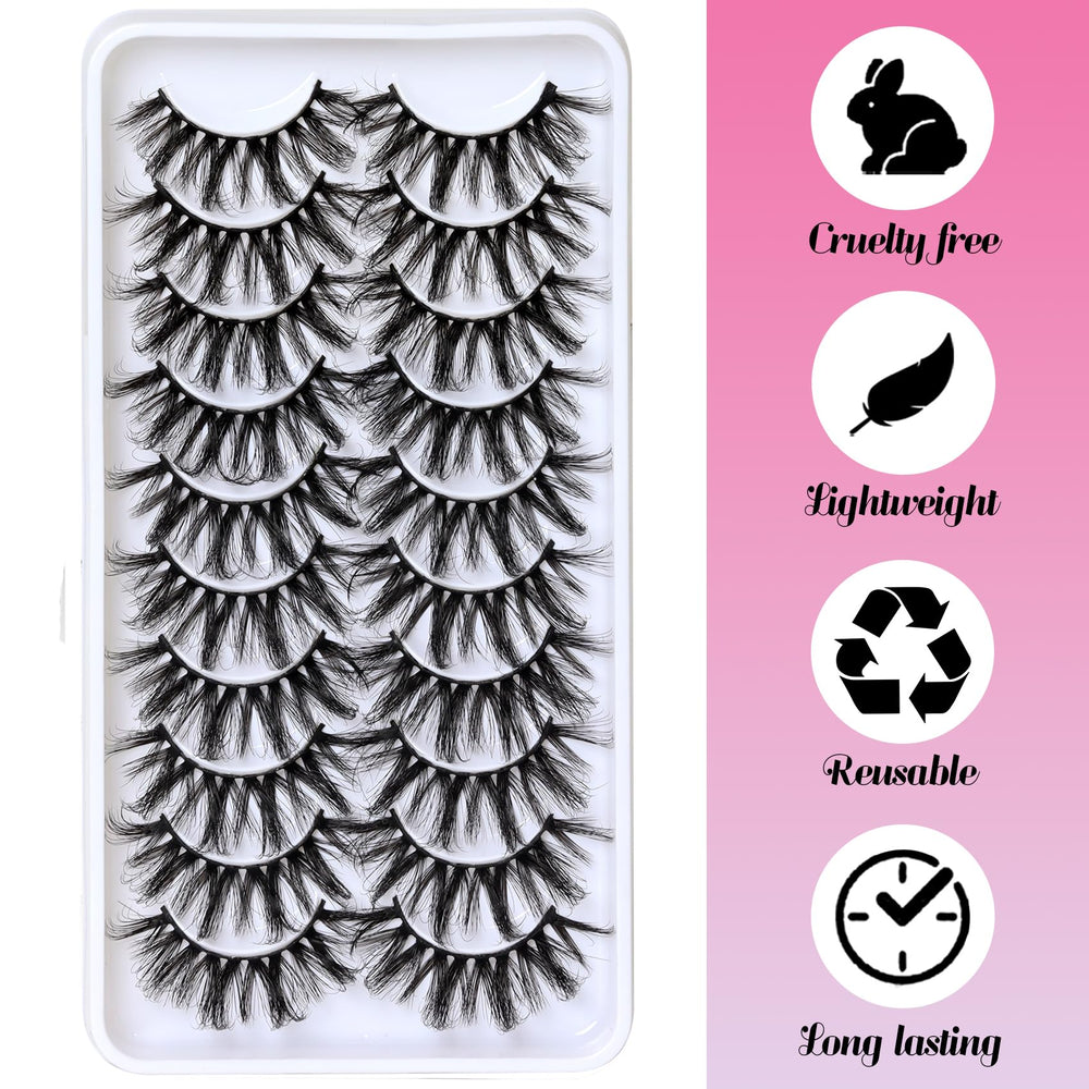 Veleasha Cils 6D – port léger pour un regard naturel au quotidien.