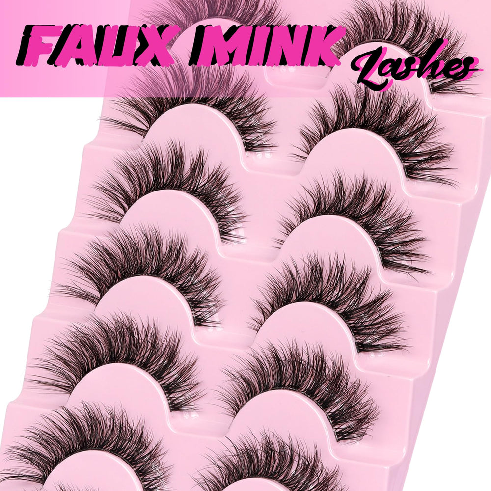 Cils Veleasha sept paires pour varier les looks facilement.