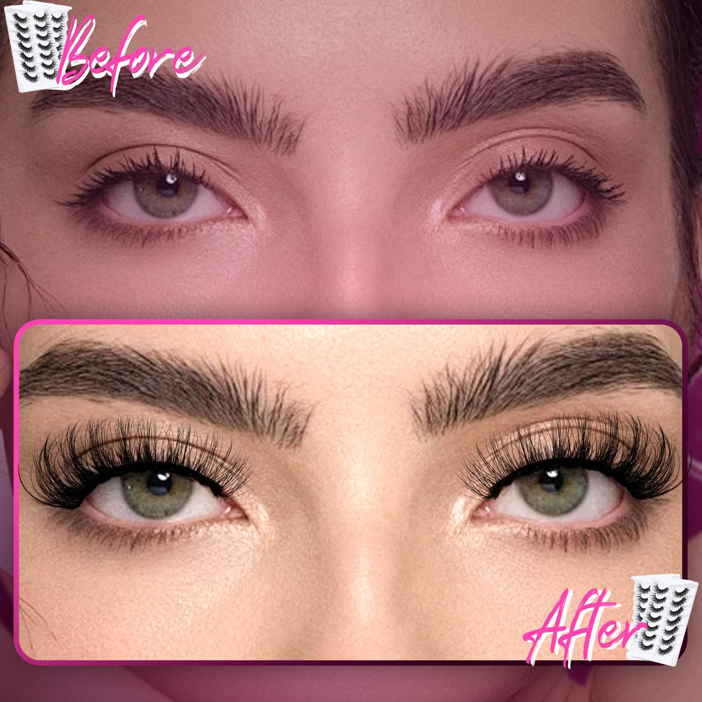 Veleasha cils pour toute la journée – confort durable
