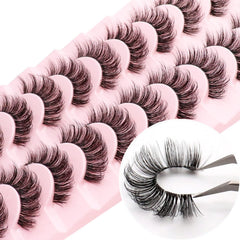 Cils D Curl Veleasha bande invisible pour précision et confort.