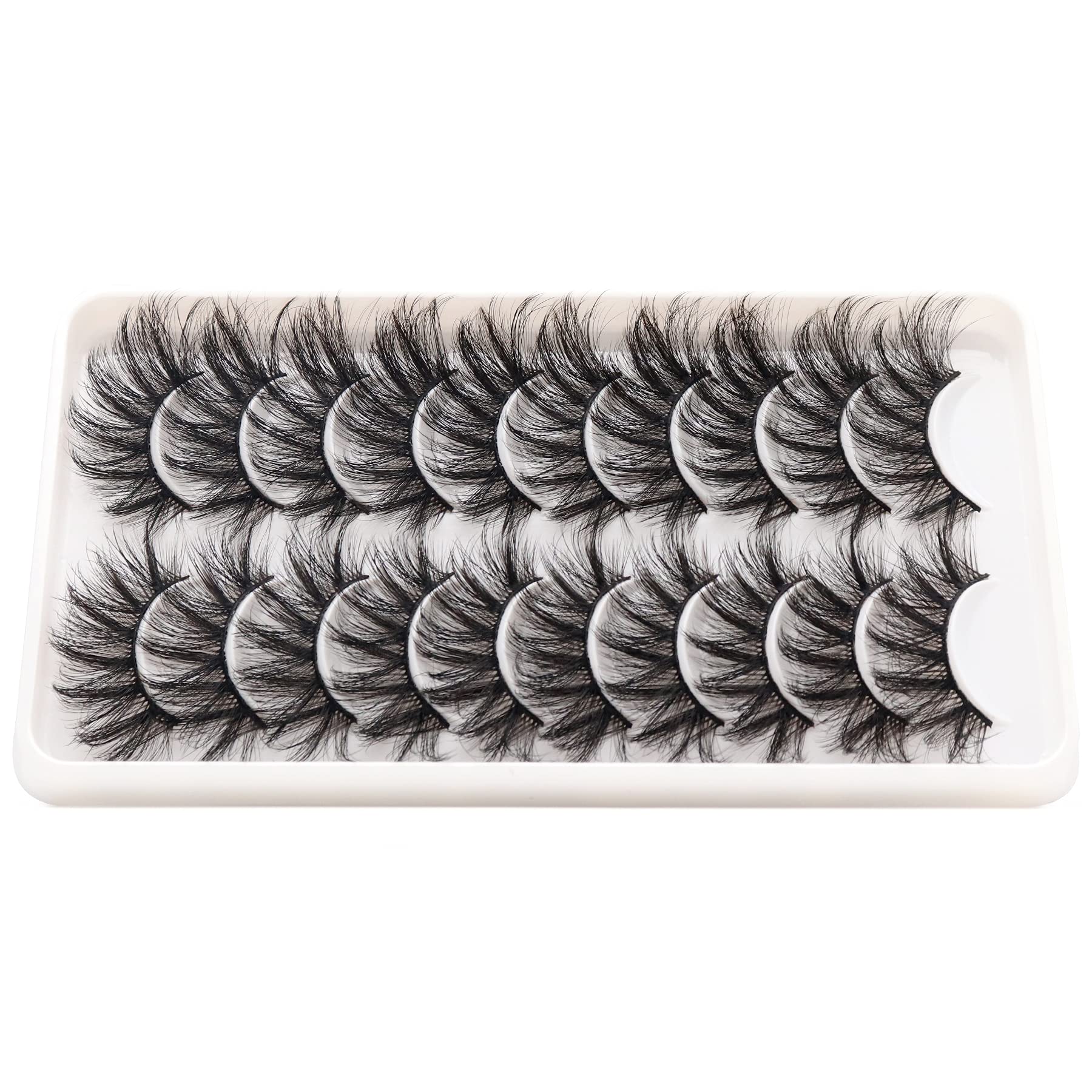 Cils Veleasha en croisillons 6D60 apportant volume et courbe élégante.