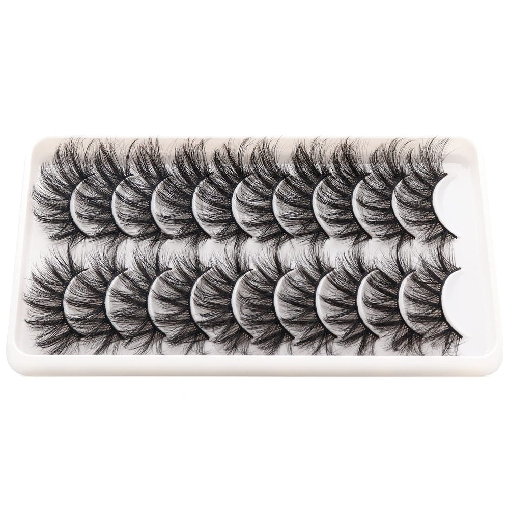 Cils Veleasha en croisillons 6D60 apportant volume et courbe élégante.