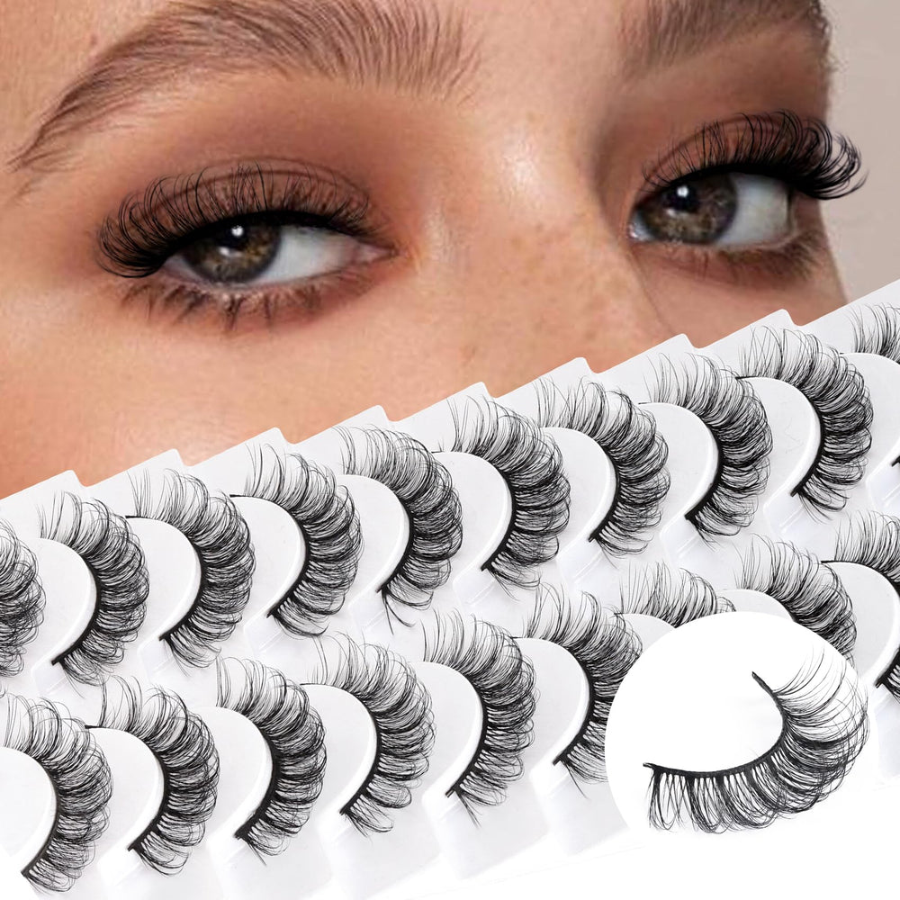 Cils faux russe Veleasha avec D-Curl pour un regard ouvert et durable.