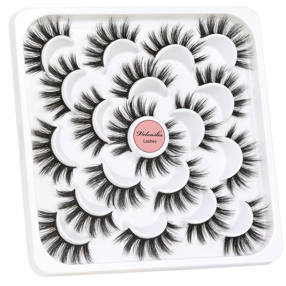Look festif et glamour avec les cils Veleasha pour soirées.