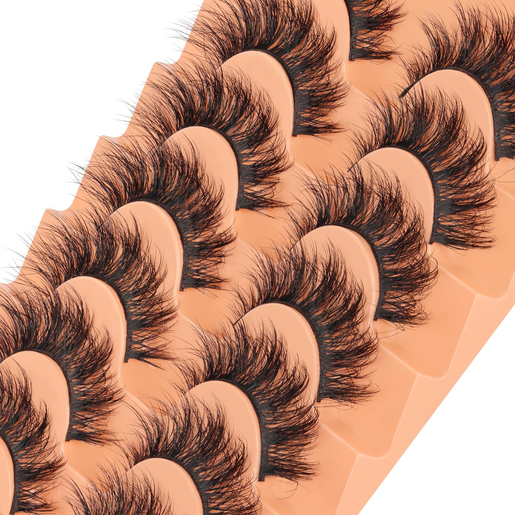 Cils Veleasha pack 10 paires, choix pratique pour varier les styles.