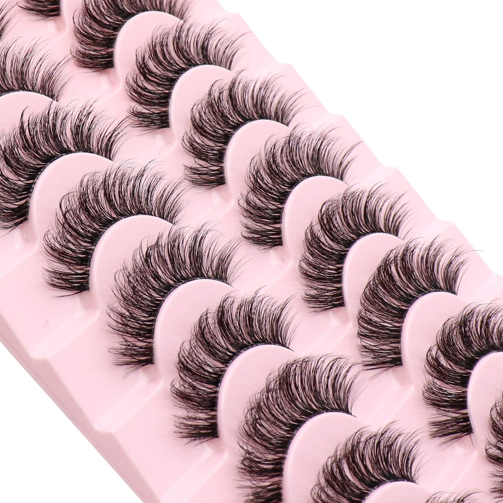 Cils russes Veleasha bande transparente, effet volumisant sans effort.