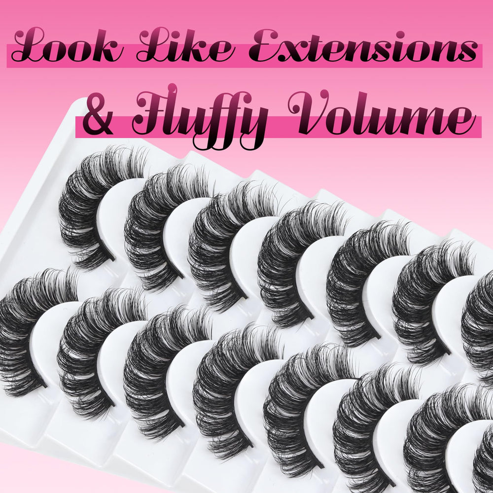 Cils Veleasha faux mink synthétiques vegan et cruelty-free pour un look éthique.