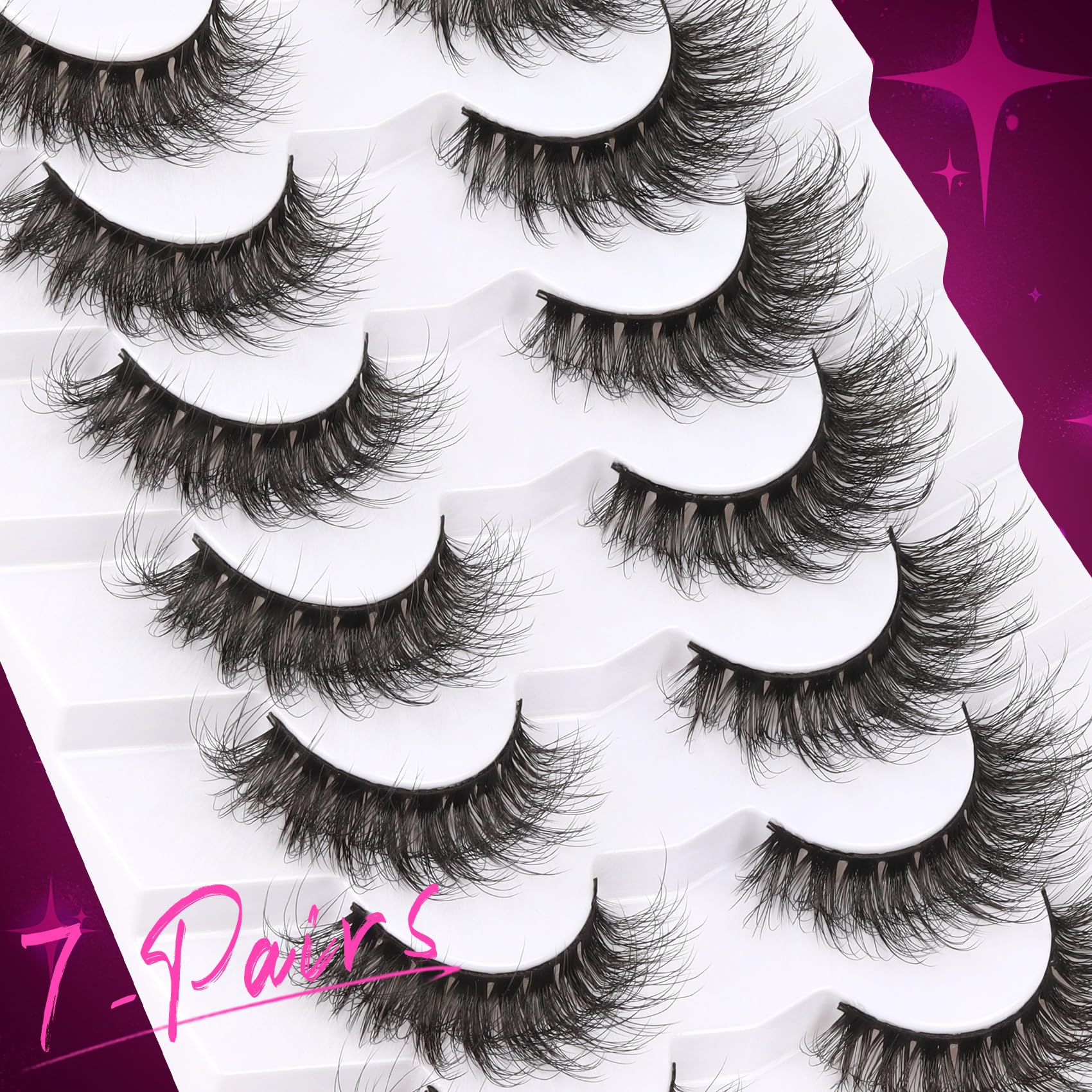 Veleasha cils polyvalents – idéal pour travail, fête et sorties