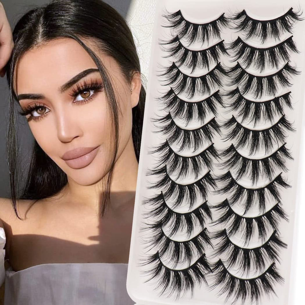 Cils Veleasha volumineux-doux pour un regard naturel.