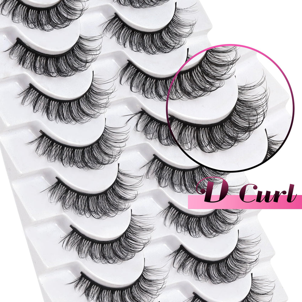 Le coffret Veleasha de 10 paires pour un look rapide.