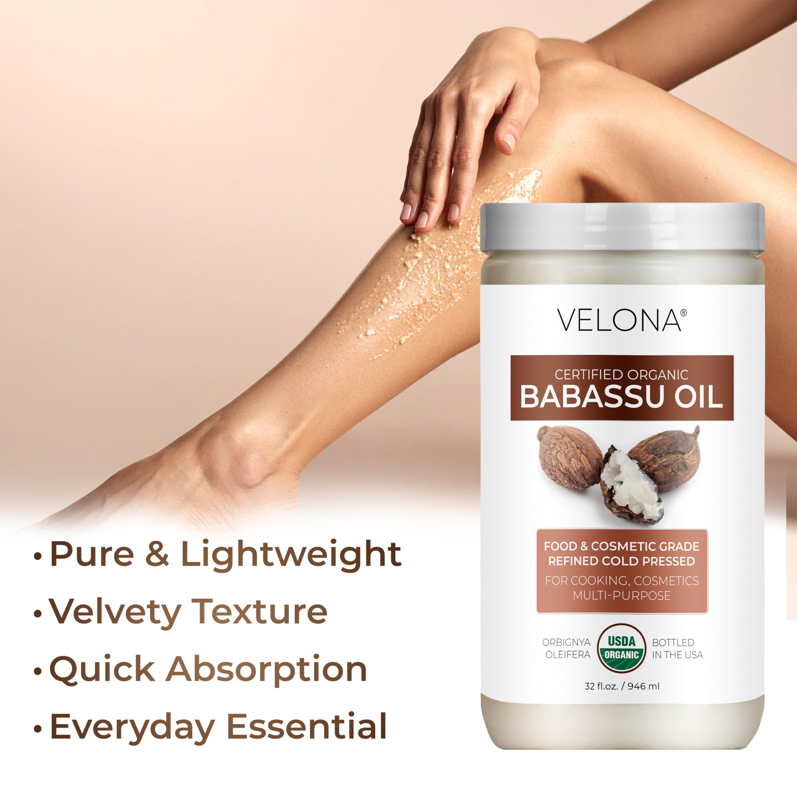 Velona Babassu Oil – richesse en vitamine E et antioxydants