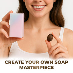 Velona base savon melt-pour karité : mélange facile avec couleurs et huiles essentielles.