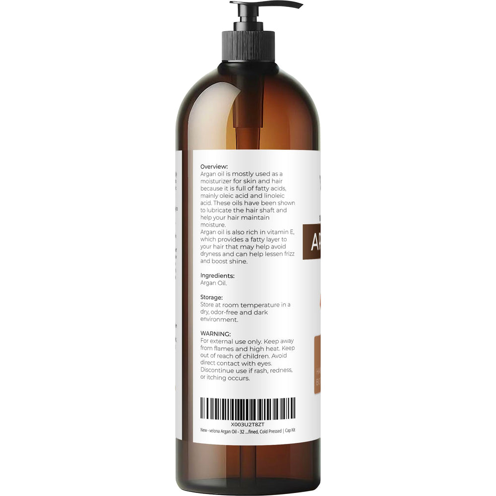 Velona Huile d’Argan – cheveux doux et brillance sans surcharge.