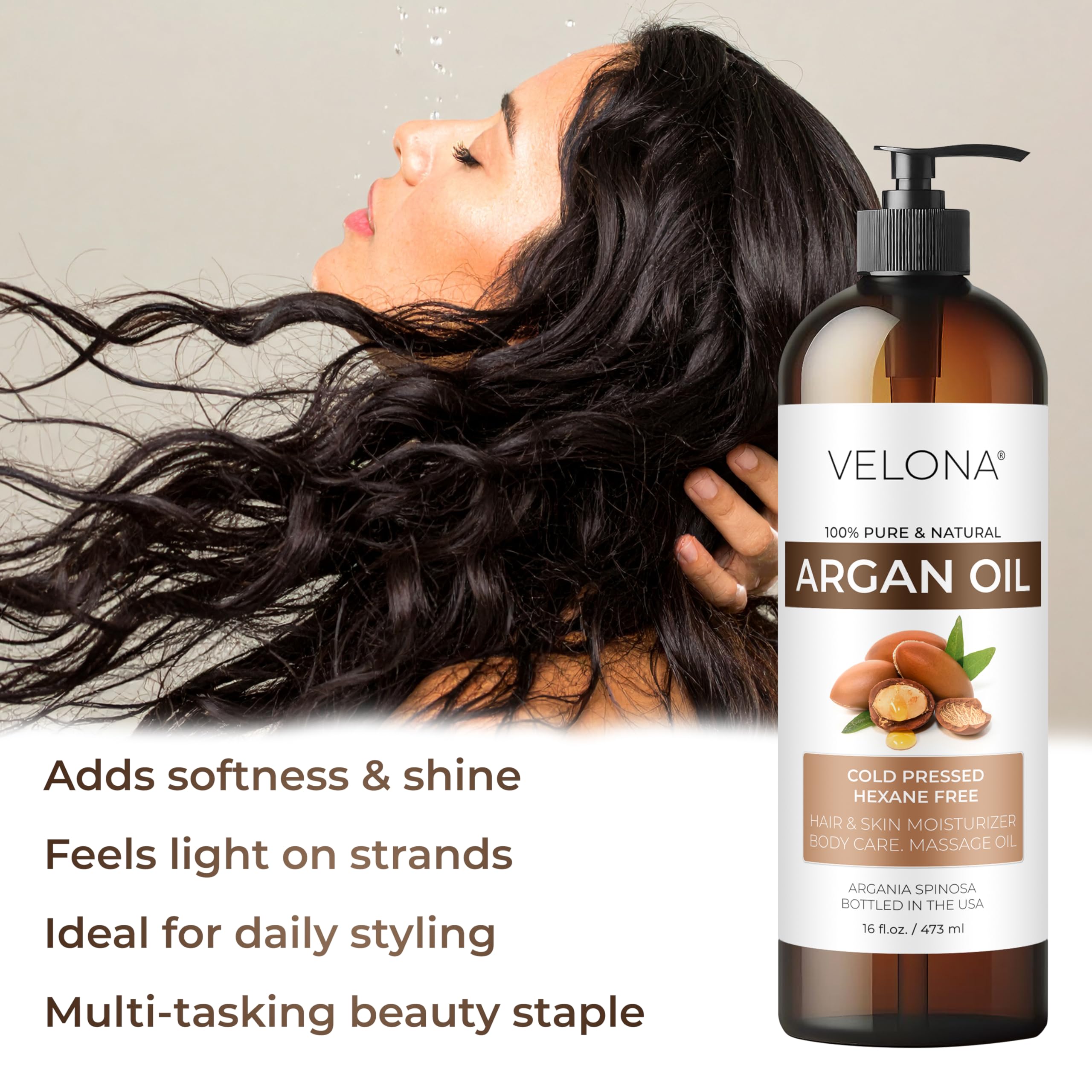 Velona huile d’argan – soin des ongles et mains, protection et douceur.