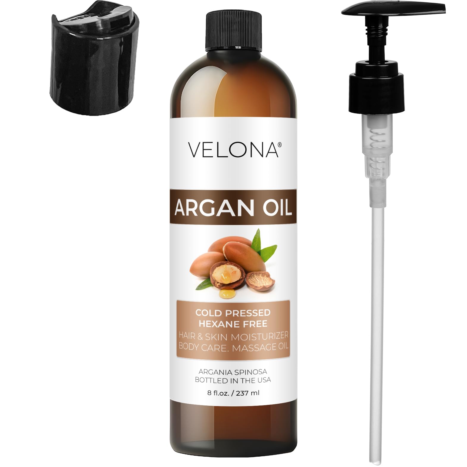 Velona huile d’argan – soin corps léger qui pénètre rapidement après la douche.