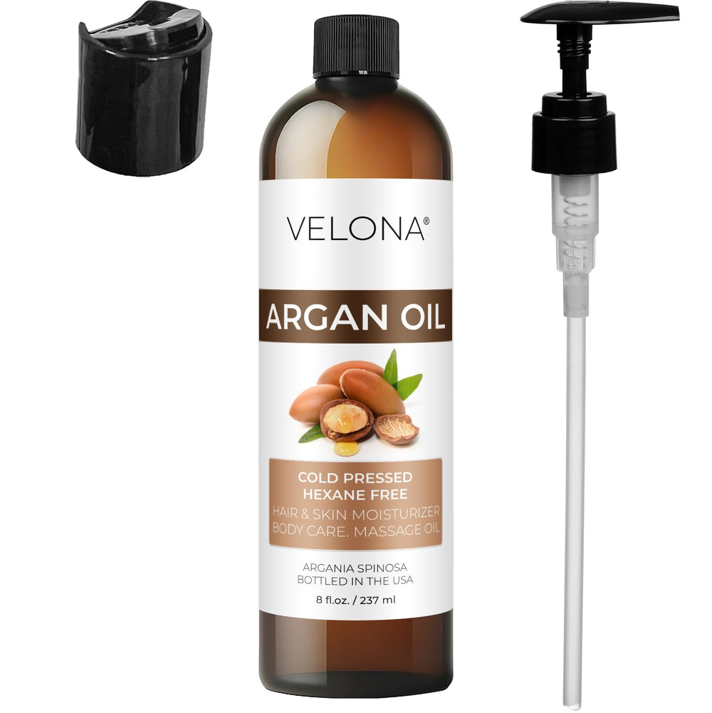 Velona huile d’argan – soin corps léger qui pénètre rapidement après la douche.
