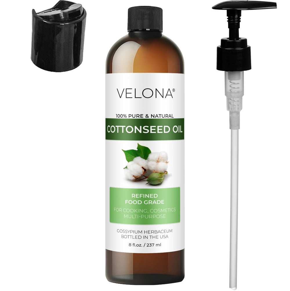 Velona Huile de coton, produit pur sans additifs ni alcool