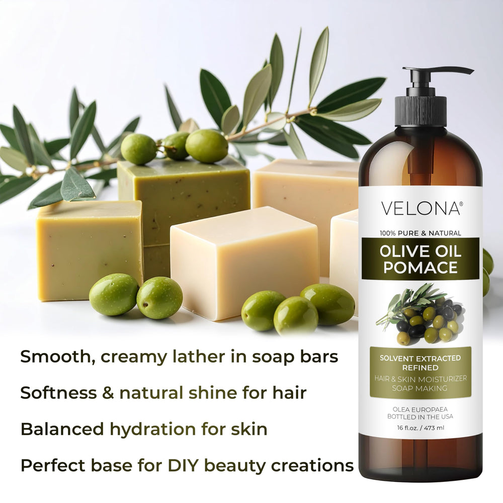 Velona huile de grignon d'olive – utilisation polyvalente en soins beauté