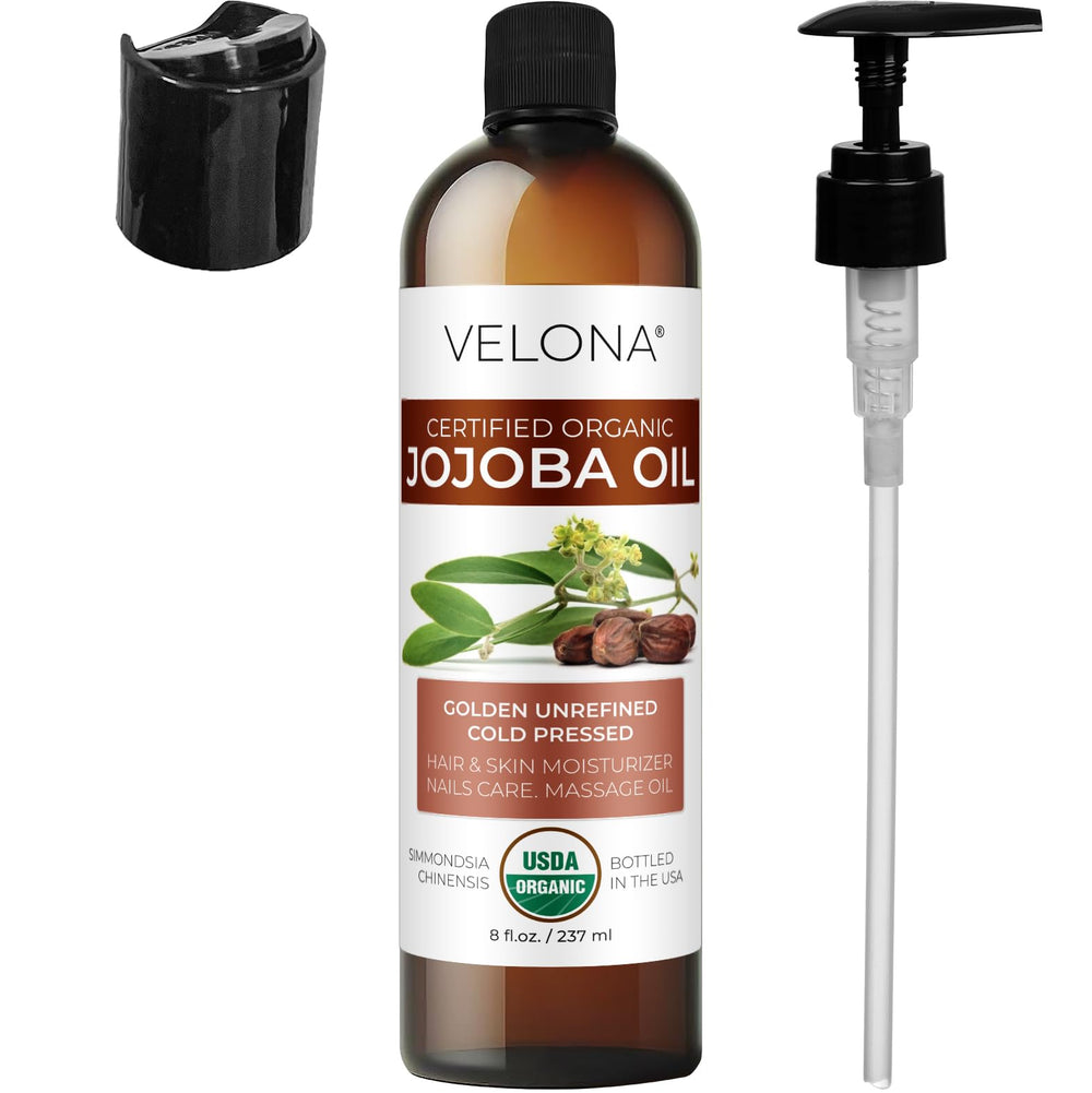 Peau hydratée et équilibrée avec Velona Huile Jojoba.