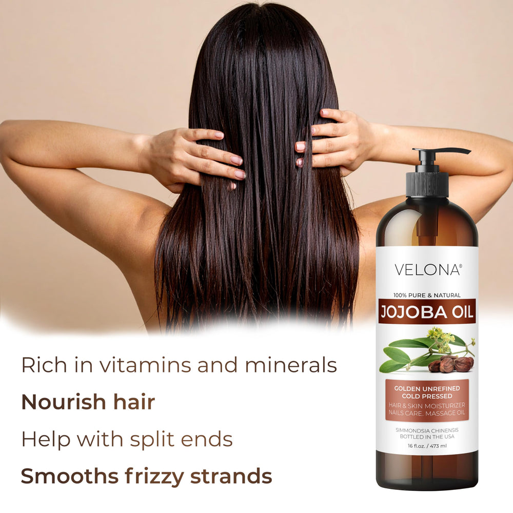 Velona huile jojoba: soin-ongles-cuticules pour renforcer et adoucir.
