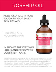 Velona Rosehip Oil – application visage, absorption douce et rapide