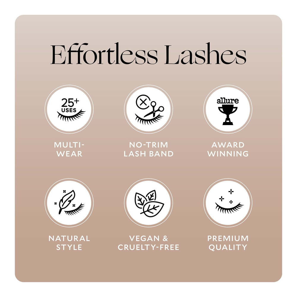 Velour Effortless Lashes usage quotidien, look naturel et léger.