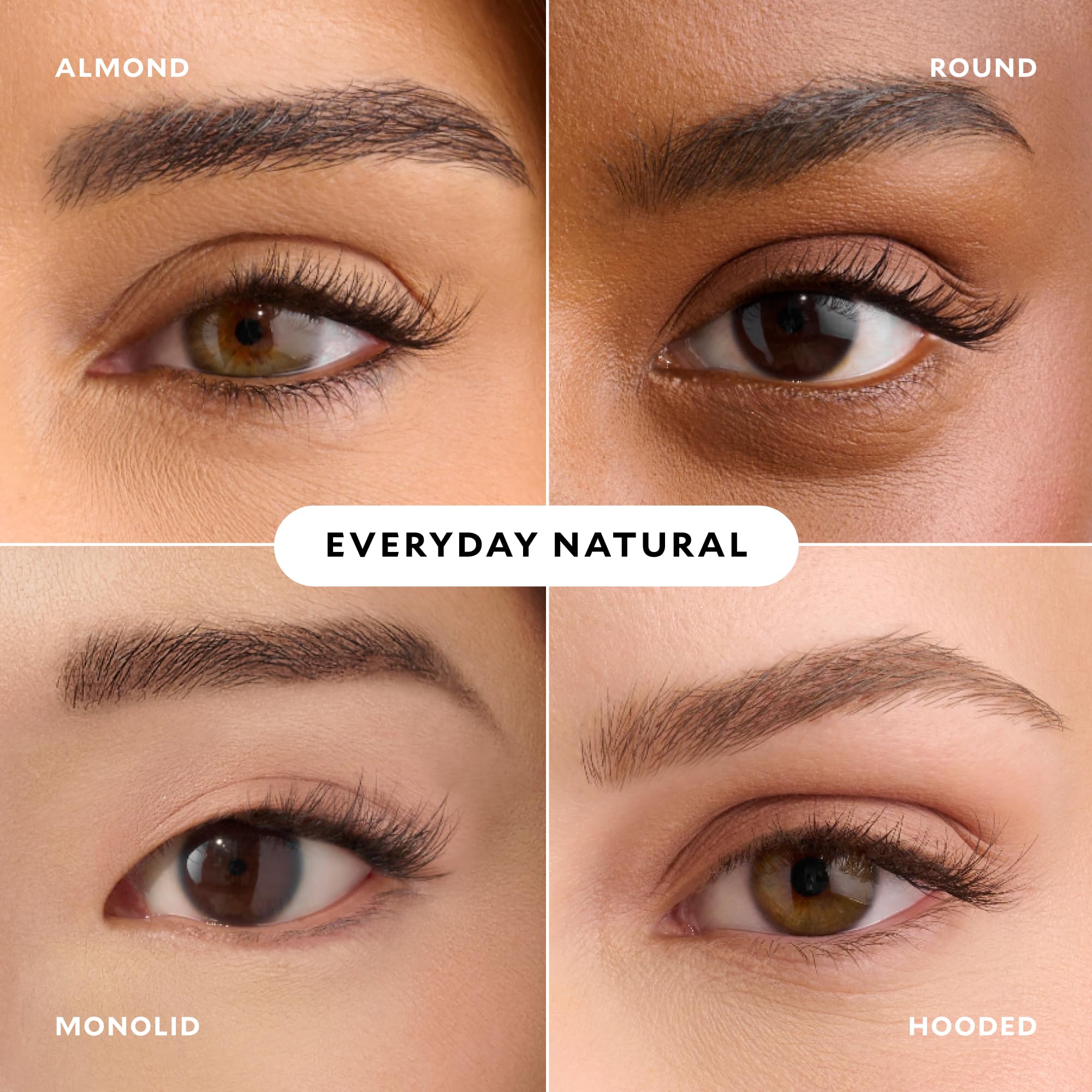 Exemple d’application sous-cils pour un regard lifté sans colle.