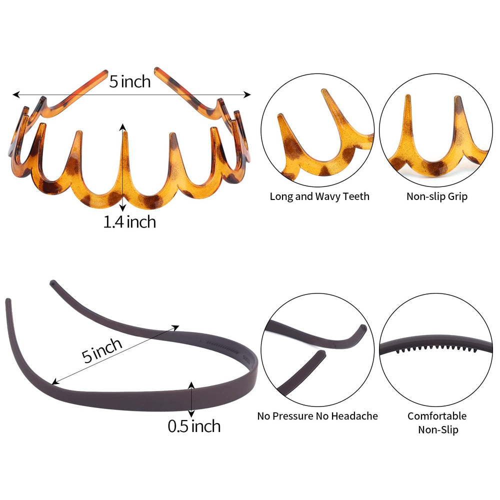Bandeau VELSCRUN pour lunettes marron facilite le quotidien.