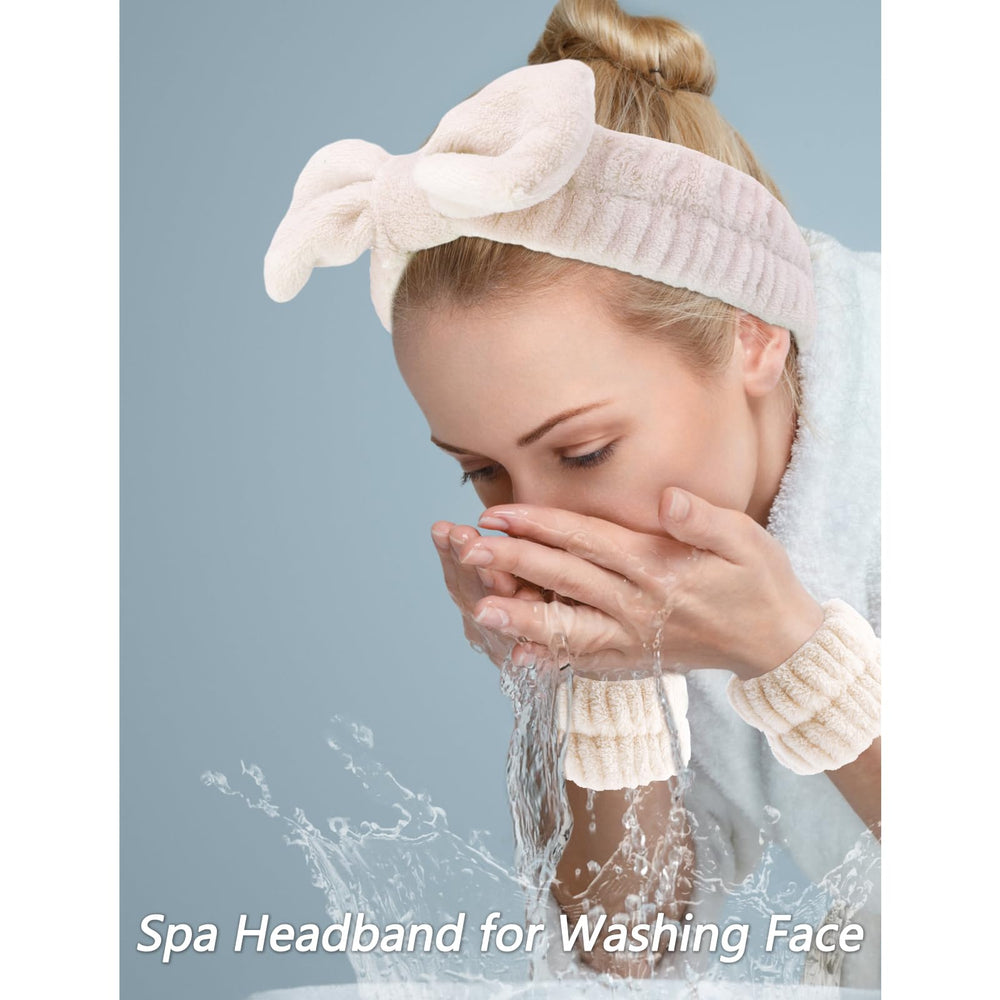 VELSCRUN bandeau maquillage-visage-usage pratique et doux pour les routines beauté.