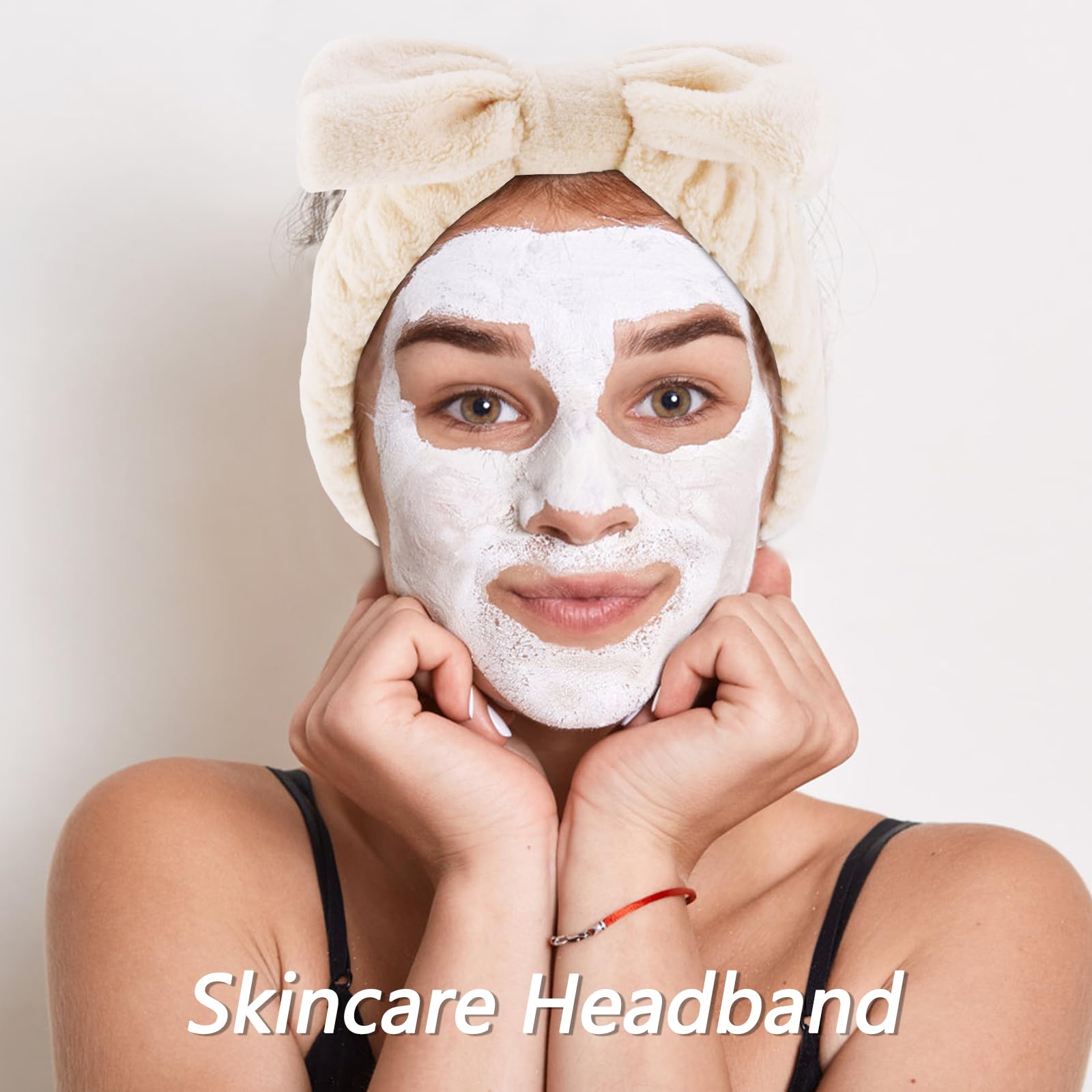 VELSCRUN bandeau-nettoyage-visage-rapide aide à garder les cheveux loin du visage.