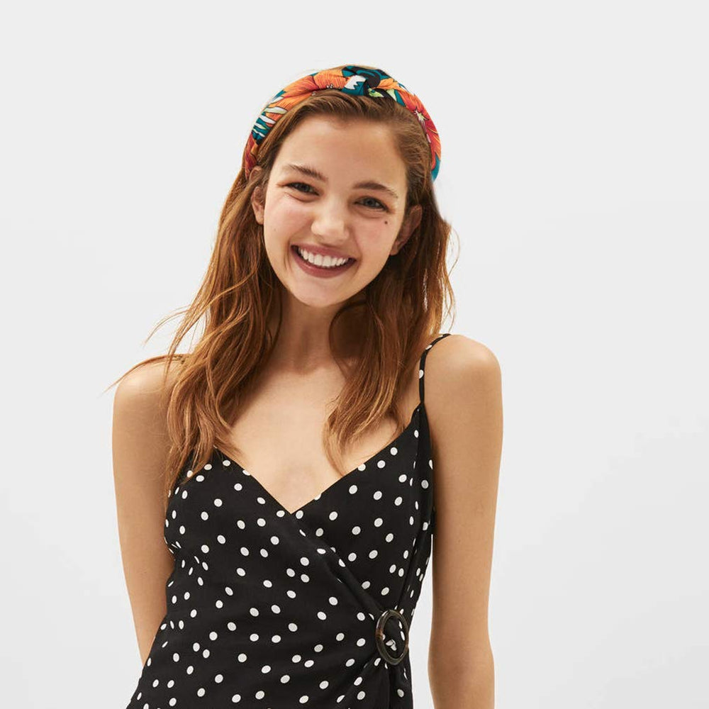 VELSCRUN bandeau noué bohème pour un look libre et tendance.
