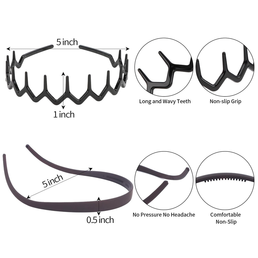 VELSCRUN Bandeau femmes et enfants : taille universelle et ajustement.