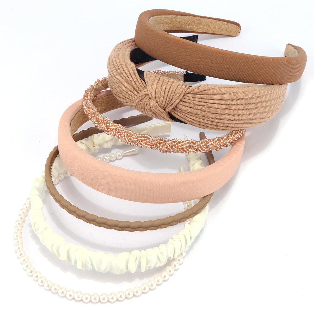 VELSCRUN serre-têtes perles, ajout chic adapté aux looks quotidiens.
