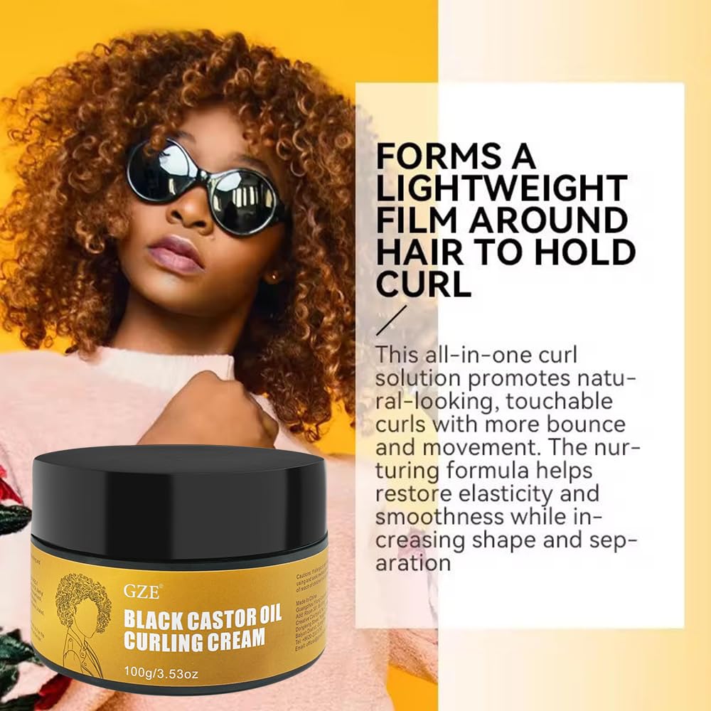 Cheveux après séchage affichant définition et douceur