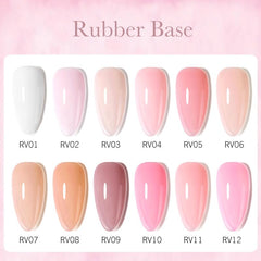 V VENALISA gel ongles rose neutre texture lisse pour fini naturel