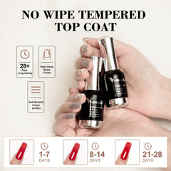 Top coat VENALISA sans essuyage, brillance longue durée