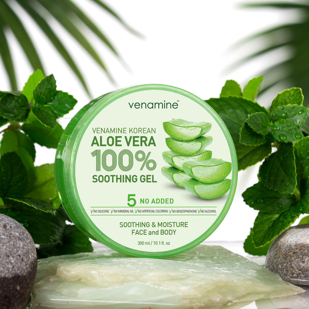 VENAMINE gel aloe vera absorption rapide pour routine soin